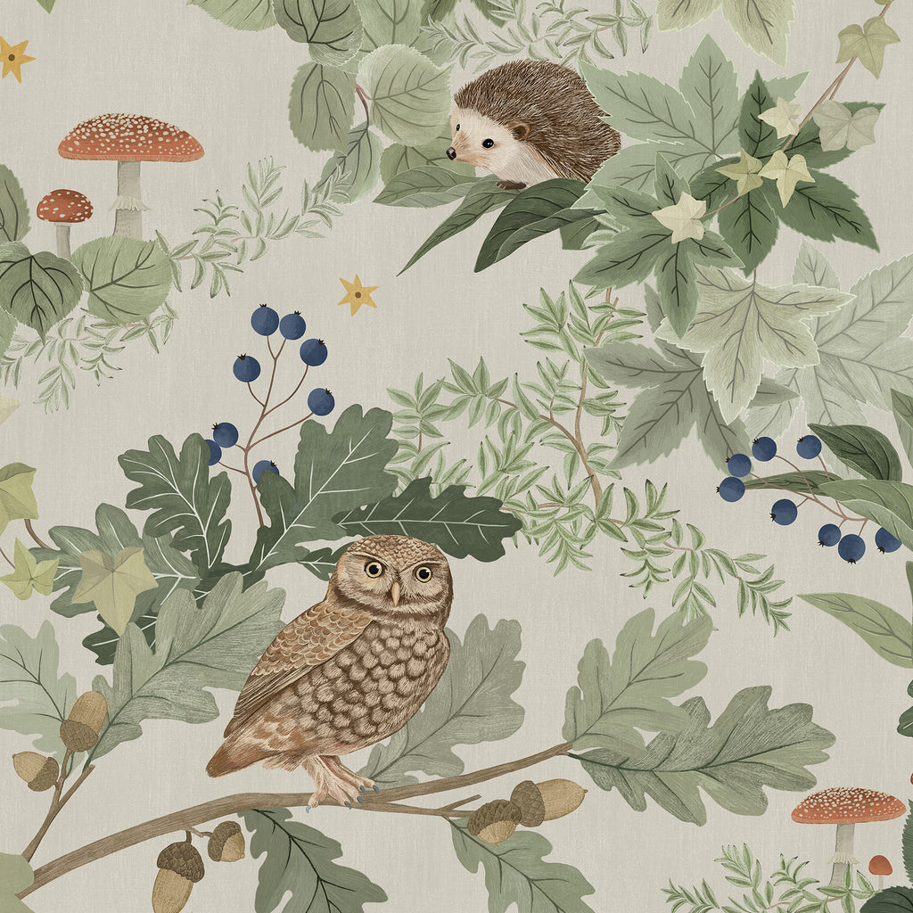 Starry Woodlands Wallpaper